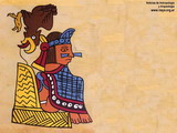 Representación de Cuauhtémoc "aguila que desciende"(Mexico - Tenochtitlan) 